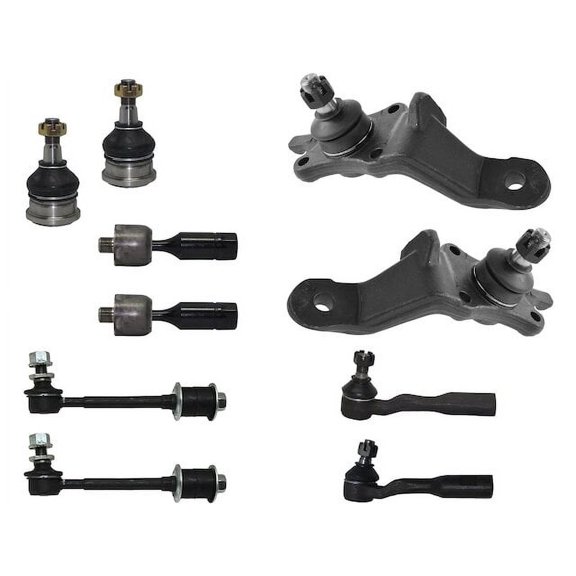 Front Ball Joint Sway Bar Link Tie Rod End Kit - Compatible with 1996 - 2002 Toyota 4Runner 1997 1998 1999 2000 2001