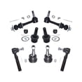 thumbnail image 1 of Front Ball Joint Sway Bar Link Tie Rod End Kit - Compatible with 2000 - 2002 Dodge Ram 2500 2001, 1 of 2