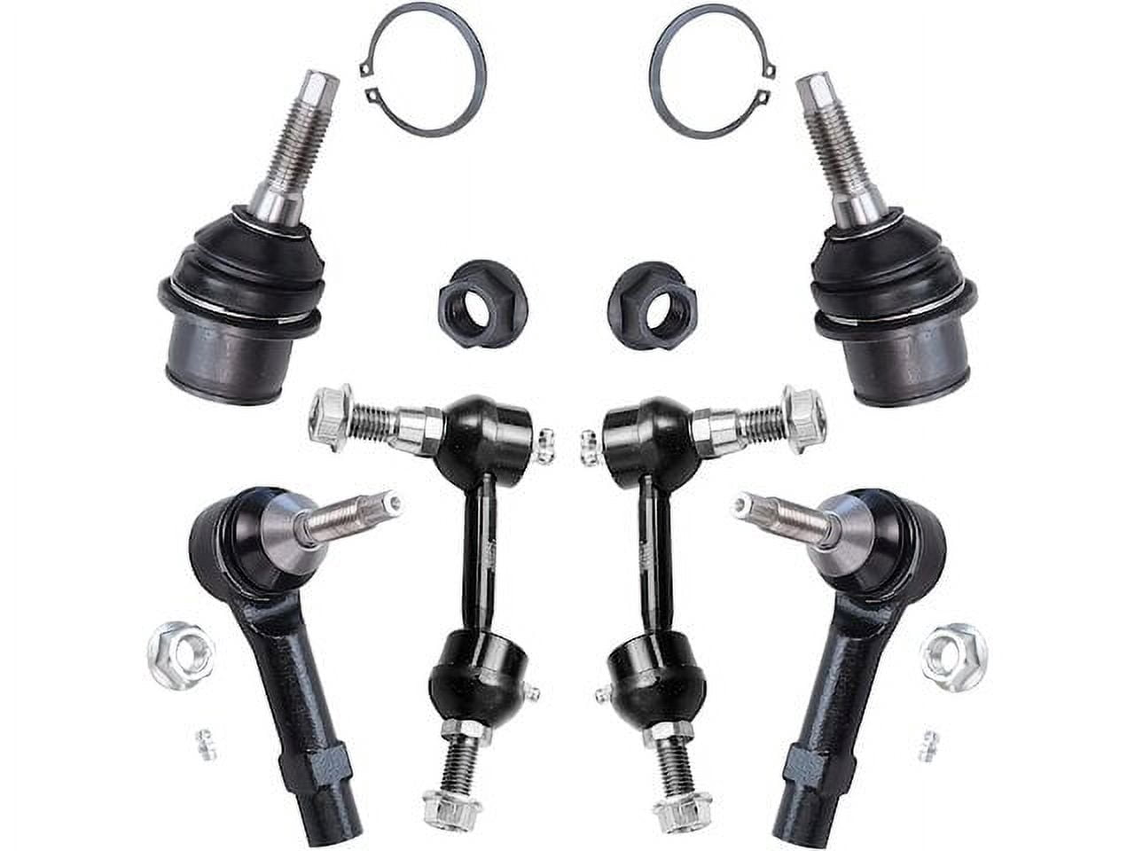 For Ford Expedition Front Upper Lower Control Arm Suspension Tie Rod Ball Joint