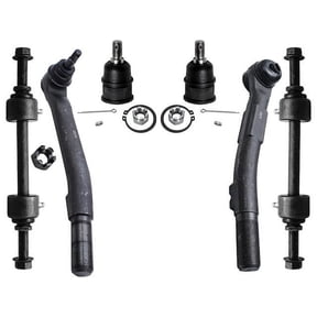Front Ball Joint Sway Bar Link Tie Rod End Kit - Compatible with 2010 - 2019 Ford F-250 Super Duty 2011 2012 2013 2014 2015 2016 2017 2018