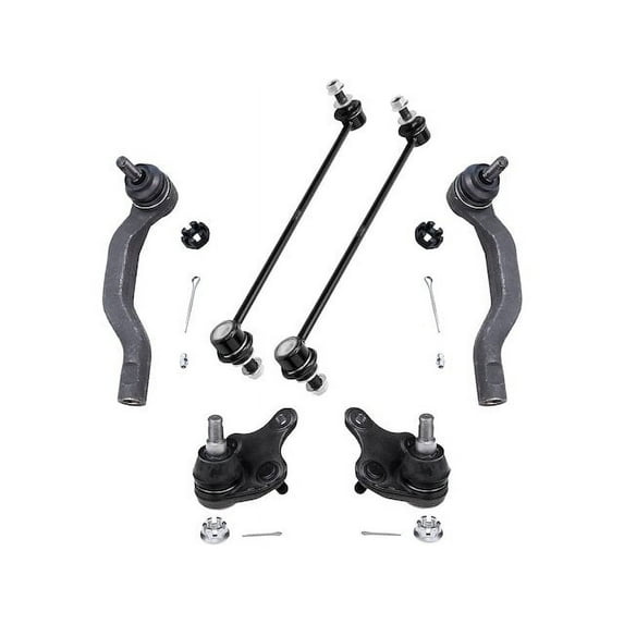 Front Ball Joint Sway Bar Link Tie Rod End Kit - Compatible with 2015 - 2018 NX300h Base 2016 2017