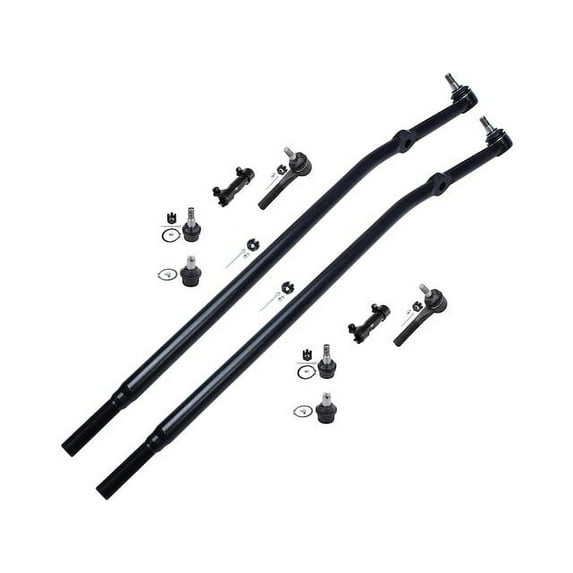 Front Ball Joint Tie Rod End Center Link Kit - Compatible with 2006 Ford E-150