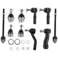 thumbnail image 1 of Front Ball Joint Tie Rod Pitman Idler Arm Kit 10 - Compatible with 2001 - 2006 Chevy Silverado 3500 2002 2003 2004 2005, 1 of 2