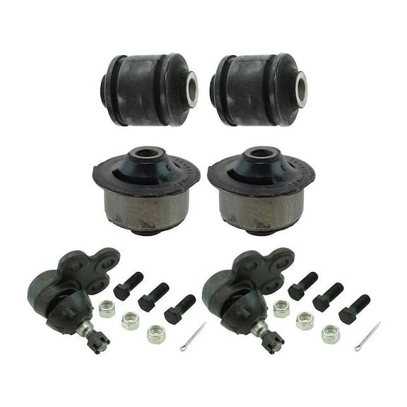 Front Ball Joint and Control Arm Bushing Kit 6 Piece - Compatible with 1997 - 2004 Buick Regal 1998 1999 2000 2001 2002 2003