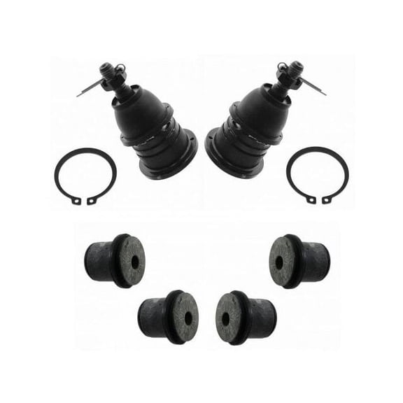 Front Ball Joint and Control Arm Bushing Kit 6 Piece - Compatible with 2007 GMC Sierra 1500 Classic