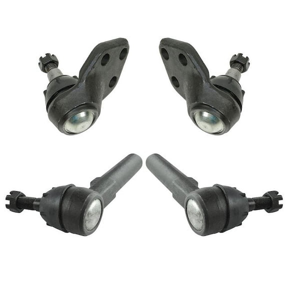 Front Ball Joint and Tie Rod End Kit 4 Piece - Compatible with 1987 - 1999 Pontiac Bonneville 1988 1989 1990 1991 1992 1993 1994 1995 1996 1997 1998