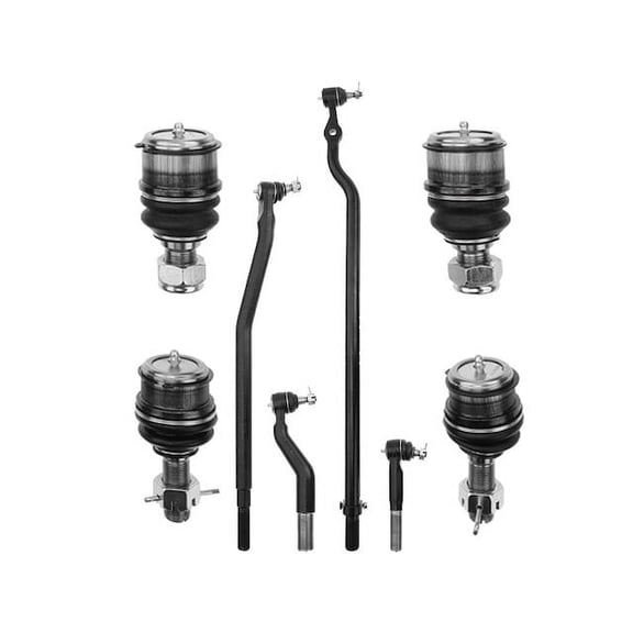 Front Ball Joint and Tie Rod End Kit 8 - Compatible with 1999 - 2004 Ford F-250 Super Duty 2000 2001 2002 2003