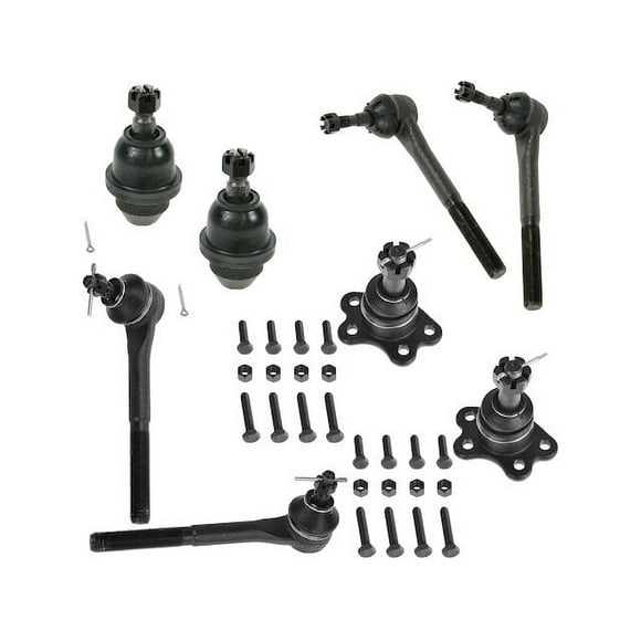 Front Ball Joint and Tie Rod End Kit 8 Piece - Compatible with 1995 - 2000 GMC Yukon 4WD 5.7L V8 1996 1997 1998 1999