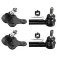 thumbnail image 1 of Front Ball Joint and Tie Rod End Kit - Compatible with 1990 - 1993 Toyota Celica 1991 1992, 1 of 2