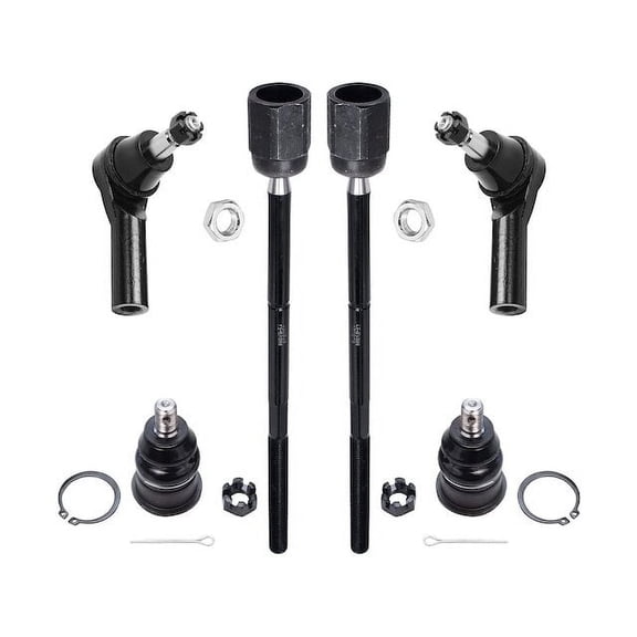 Front Ball Joint and Tie Rod End Kit - Compatible with 1996 - 2007 Ford Taurus 1997 1998 1999 2000 2001 2002 2003 2004 2005 2006