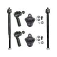 thumbnail image 1 of Front Ball Joint and Tie Rod End Kit - Compatible with 1998 - 2002 Chevy Prizm 1999 2000 2001, 1 of 2