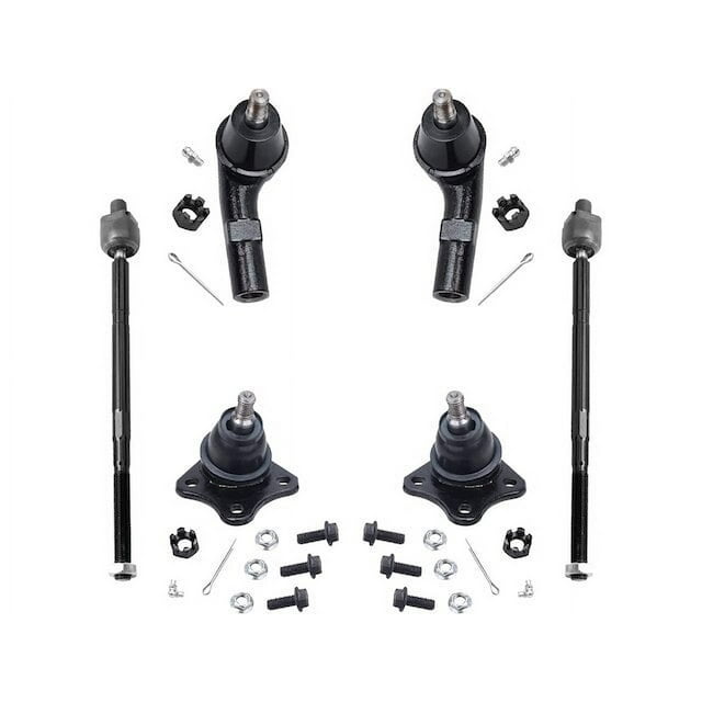Front Ball Joint and Tie Rod End Kit Compatible with 1999 2005 Volkswagen Jetta 2000 2001