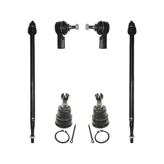 Front Ball Joint and Tie Rod End Kit - Compatible with 2002 - 2006 Honda CR-V 2003 2004 2005
