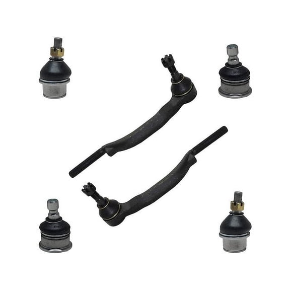 Front Ball Joint and Tie Rod End Kit - Compatible with 2003 - 2004 Oldsmobile Bravada Base
