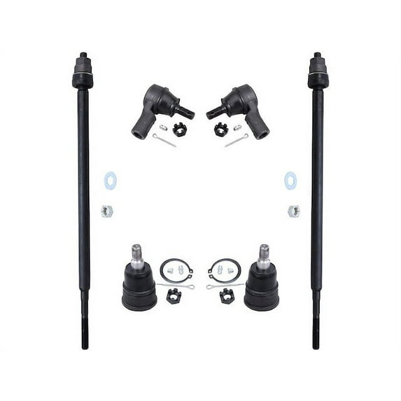 Front Ball Joint and Tie Rod End Kit - Compatible with 2003 - 2011 Honda Element 2004 2005 2006 2007 2008 2009 2010