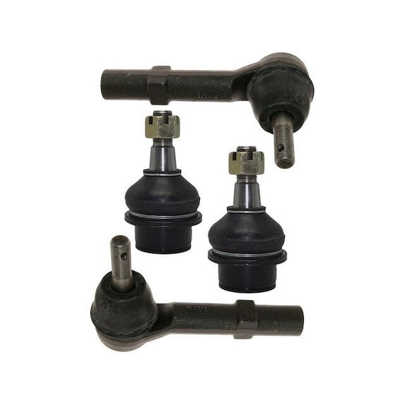 Front Ball Joint and Tie Rod End Kit - Compatible with 2007 - 2014 GMC Yukon XL 1500 2008 2009 2010 2011 2012 2013