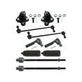 thumbnail image 1 of Front Ball Joints Tie Rods Sway Bar Link Kit 10 Piece - Compatible with 2010 - 2011 Honda CR-V, 1 of 2