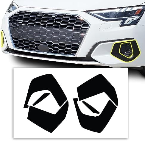 Front Bezel Chrome Delete Overlay Compatible with Audi A3 2022-2024 ...