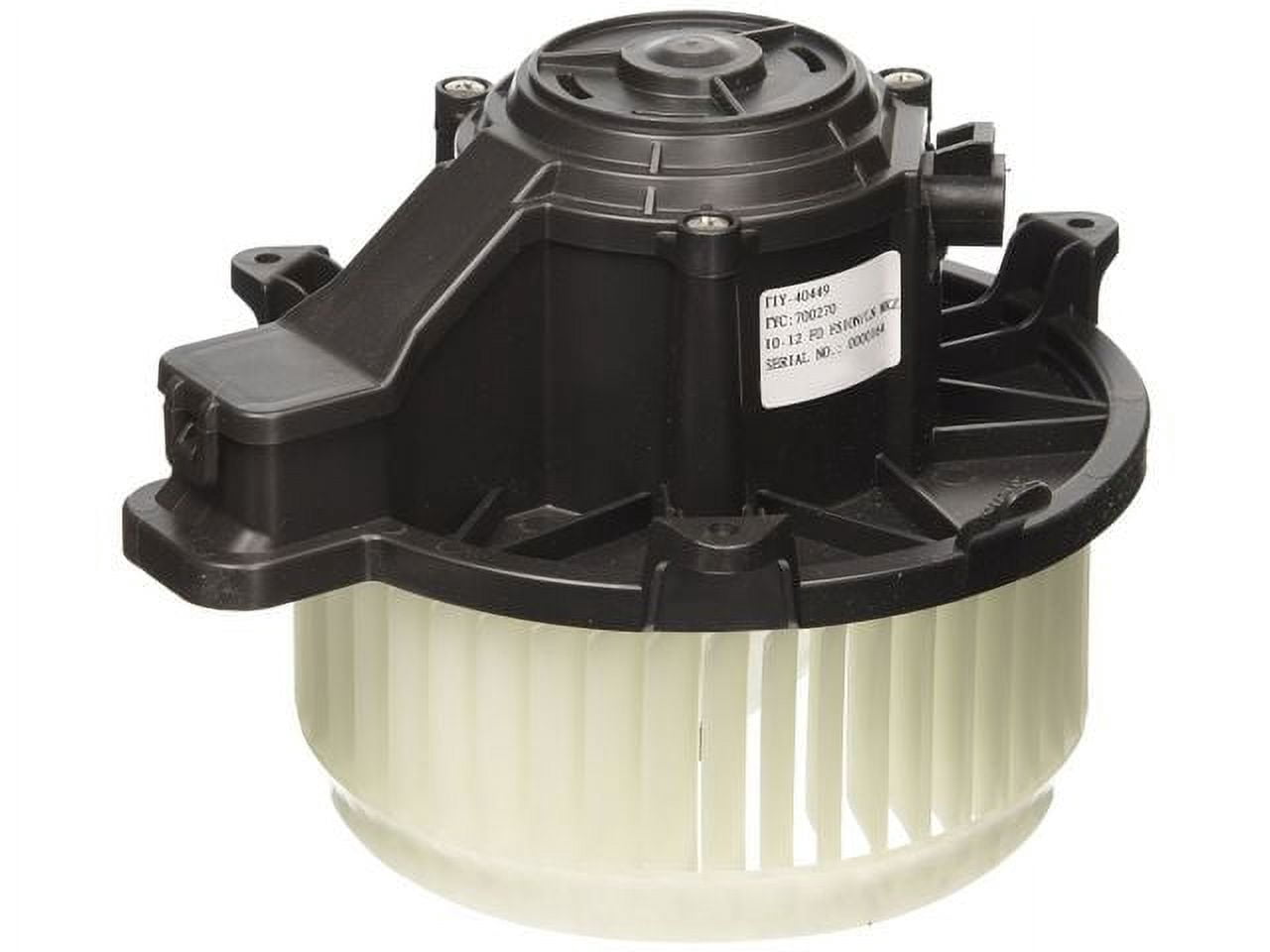 Front Blower Motor - Compatible with 2010 - 2012 Ford Fusion 2011 ...