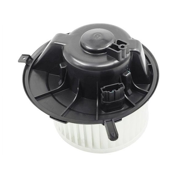 Front Blower Motor with Fan Cage Wheel - Compatible with 2009 - 2016 Volkswagen Tiguan without Automatic Temperature Control 2010 2011 2012 2013 2014 2015