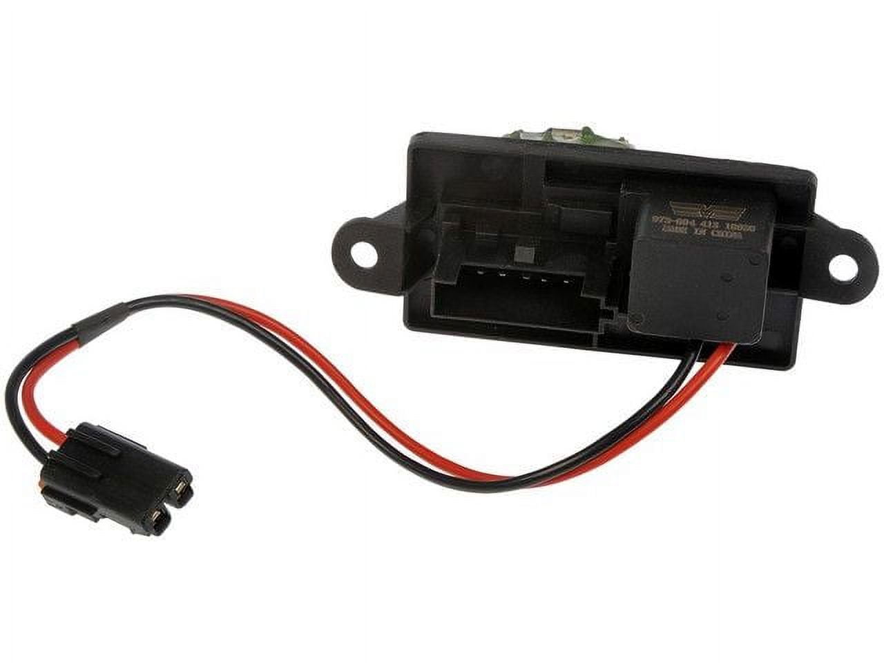 Front Blower Motor Resistor - Compatible with 2001 - 2006 Chevy Silverado 2500 HD 2002 2003 2004 2005