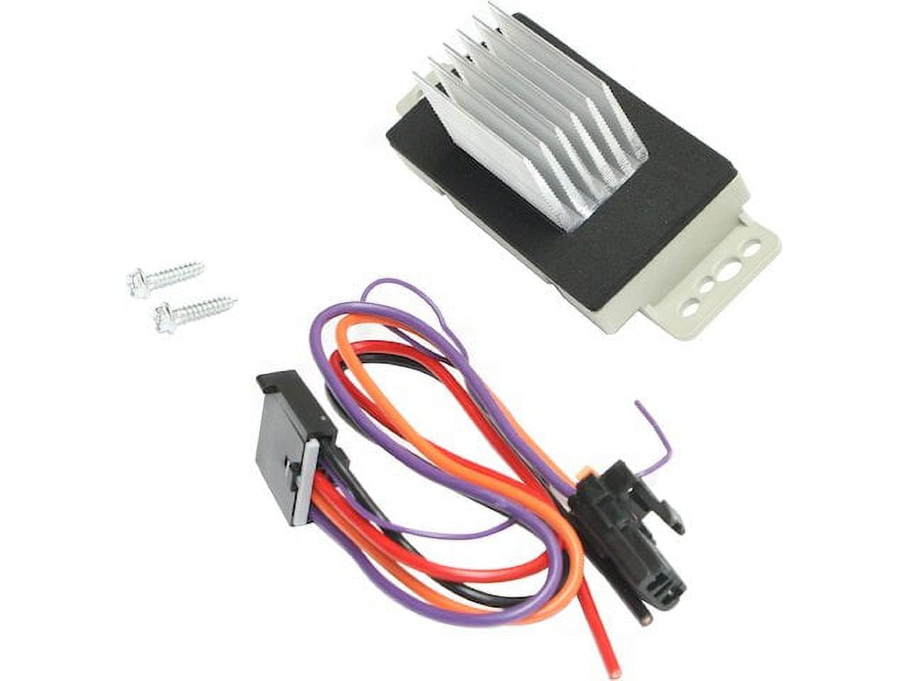 Front Blower Motor Resistor - Compatible with 2003 - 2006 GMC Yukon XL 1500 2004 2005