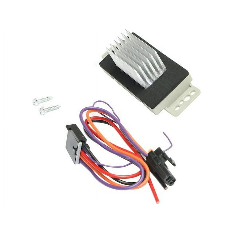 Front Blower Motor Resistor Compatible with 2011 Chevy Impala