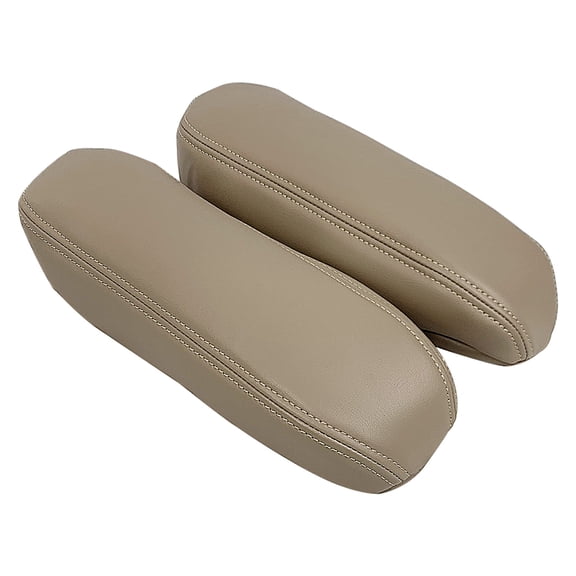 Front Bottom Top Leather Seat Cover Tan fit for Ford Excursion Limited 2000-01