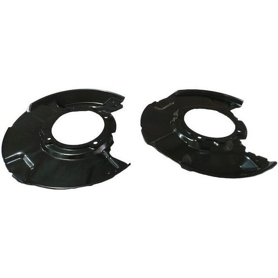 Front Brake Backing Plate Set - Compatible with 1995 - 2004 Toyota Tacoma 1996 1997 1998 1999 2000 2001 2002 2003