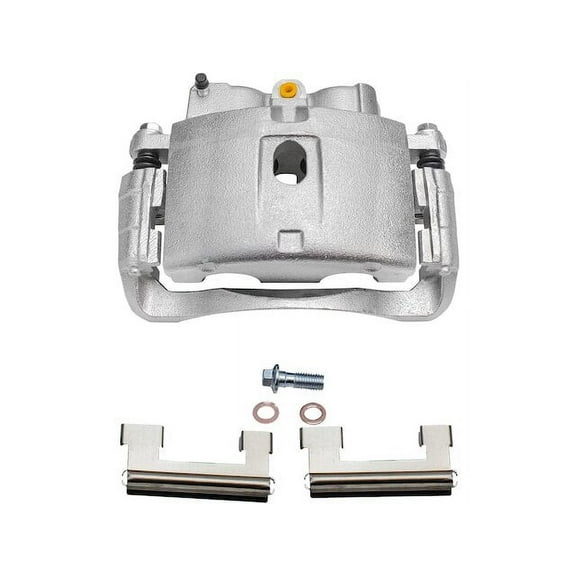 Front Brake Caliper - Compatible with 2001 - 2010 Chevy Silverado 2500 HD 2002 2003 2004 2005 2006 2007 2008 2009