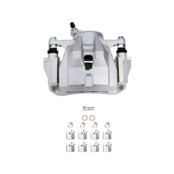 Front Brake Caliper - Compatible with 2009 - 2010 Pontiac Vibe Base 1.8L 4-Cylinder