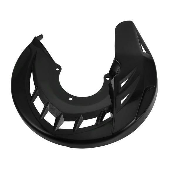 Front Brake Caliper Cover for Dirt Bikes Motorcycle Disc Protector Plastic Front Disc Brake Shield Round Brake Disc Protector Black