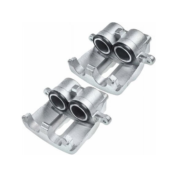 Front Brake Caliper Set 2 - Compatible with 1995 - 2002 Land Rover Range Rover 1996 1997 1998 1999 2000 2001