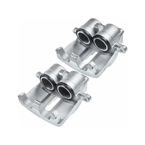 Front Brake Caliper Set 2 - Compatible with 1995 - 2002 Land Rover Range Rover 1996 1997 1998 1999 2000 2001