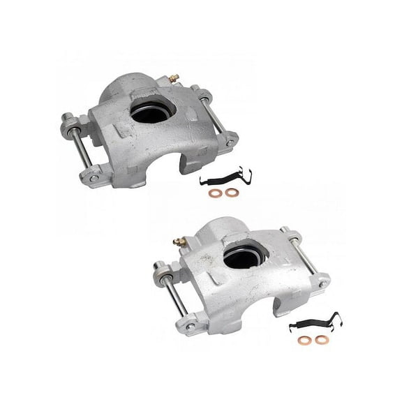 Front Brake Caliper Set 2 Piece - Compatible with 1981 - 1986 GMC C1500 Suburban 1982 1983 1984 1985