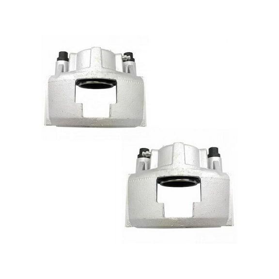 Front Brake Caliper Set 2 Piece - Compatible with 1992 - 1999 GMC C1500 Suburban 5.7L V8 1993 1994 1995 1996 1997 1998