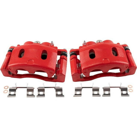 Front Brake Caliper Set 2 Piece - Compatible with 2007 - 2008 GMC Yukon