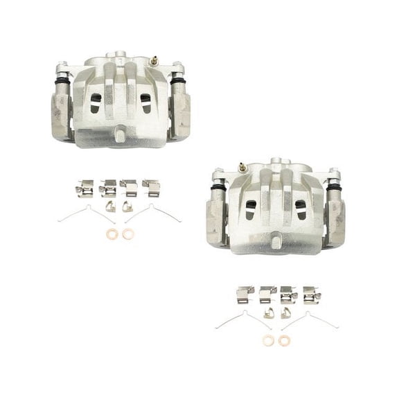 Front Brake Caliper Set 2 Piece - Compatible with 2010 - 2015 RX450h 2011 2012 2013 2014