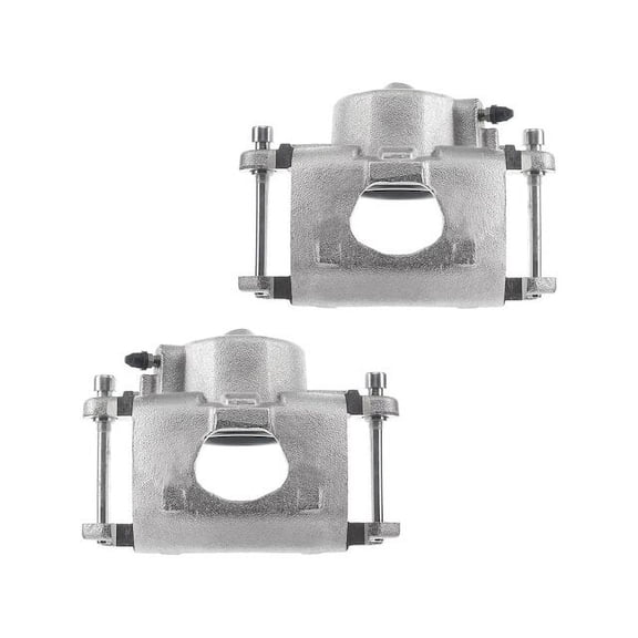 Front Brake Caliper Set - Compatible with 1981 - 1986 GMC C1500 1982 1983 1984 1985