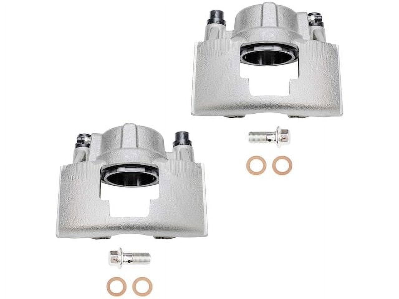 Front Brake Caliper Set - Compatible with 1995 - 1999 GMC C1500 Suburban 6.5L V8 1996 1997 1998