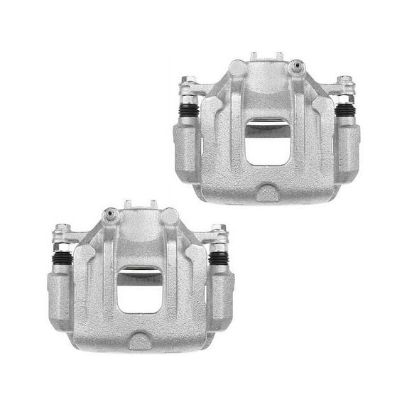 Front Brake Caliper Set - Compatible with 2010 - 2012 Hyundai Santa Fe 2011