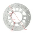 thumbnail image 1 of Front Brake Disc Rotor For Yamaha DT TW XT Tricker 1986-2017, 1 of 7