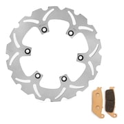 Front Brake Disc Rotor Pads For Honda Shadow ACE Aero Spirit 750 VT750C RS 2010-2014 2011 2012 2013