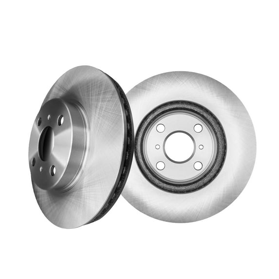 Front Brake Disc Rotors 255mm For 2007-2018 Toyota Yaris
