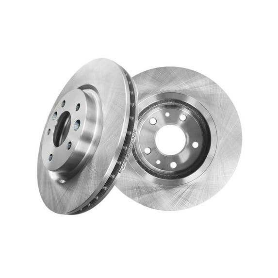 Front Brake Disc Rotors For 2014-2017 Nissan Leaf