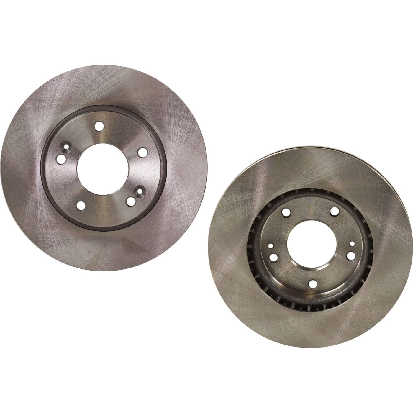 Front Brake Disc Set For 2011-2020 For Hyundai For Elantra Plain Surface Cast Iron