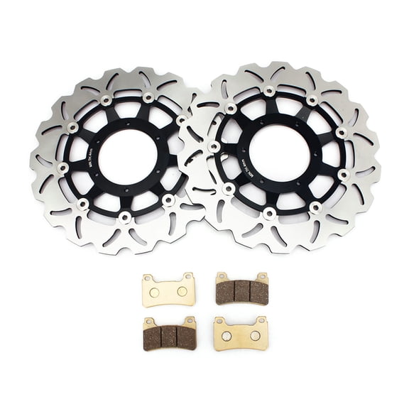 Front Brake Discs Rotors Pads For HONDA CBR 600 RR 2005-2016 CBR 1000 RR Fireblade 2004 2005 CB 1000 R 2008-2019