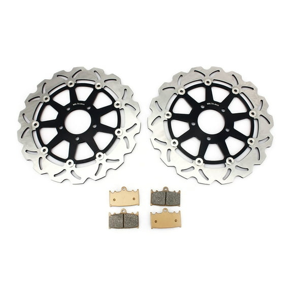 Front Brake Discs Rotors Pads For SUZUKI GSXR 600 1997-2003 GSXR 750 2000-2003 TL 1000 S 1997-2001