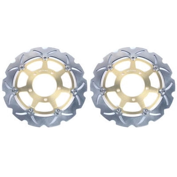 Front Brake Discs Rotors for KAWASAKI Ninja ZX6RR ZX6R 636 ZX600 ZX636 2003-2004