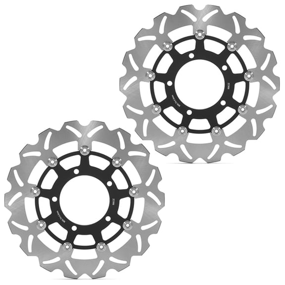 Front Brake Discs Rotors for SUZUKI GSX1300R HAYABUSA GSX 1300 R 2021-2024 2022 2023 Black